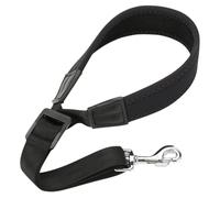 HEATSHAKING Adjustable Sax Neck Strap Comfortable Breathable Design for Alto Soprano Saxophones Durable Leather with Hook for Young Musicians