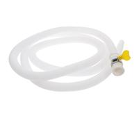 HEATSHAKING Air Conditioner Drainage Extension Hose 1m Flexible Water Drain Pipe with Clamp Thickened Uv-Resistant Outdoor Condensate Soft Tubing for Ac Unit Drainage