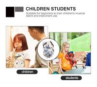 HEATSHAKING Alto Ceramic Ocarina Lightweight Portable Wind Instrument for Beginners Practice Mini Musical Instrument with Sweet Resonant Sound and Retro Design