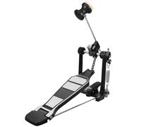 HEATSHAKING Aluminium Alloy Drum Pedal Single Bass Drum Pedal for Drumset with Sturdy Construction and Smooth Action for Professional Practice and Performance