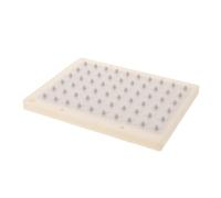 HEATSHAKING Bathroom Waterfall top Spray showerhead Replacement, Shower Screen nozzles, Rectangular 60-Hole Plastic Spray Plate, Wide-Coverage Rainfall Shower Screen for Bathroom