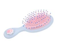 HEATSHAKING Blue Cat Claw Detangler Brush Abs Material Cute Appearance Delicate Design Will Not Hurt Scalp Good Durability Hair Brush for Home Use Curly Hair