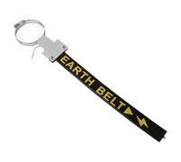 HEATSHAKING Car Static Discharge Strap Metal Electrostatic Earth Belt for Suv Vehicle Anti-Static Protection Hanging Ground Chain for Driving Safety Black