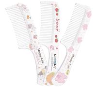 HEATSHAKING Cartoon Hair Combs Fine Tooth Combs Suitable for Thick and Thin Hair 3pcs Fine Tooth Combs for Women for Christmas and Special Occasions