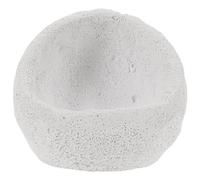 HEATSHAKING Ceramic Anemone Nest Fish Tank Ornament for Aquascaping and Aquarium Decor, Realistic Underwater Habitat in White Ceramic, Marine Decor for Aquatic Organisms and Fish Tank