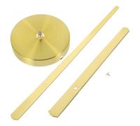 HEATSHAKING Clock Parts DIY Clock Mechanism Metal Material Sturdy Modern Simple Style Generous Design Powered by 1 Aa Battery for DIY Projects