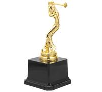 HEATSHAKING Creative Decorative Golfing Trophy Model for Made of Sturdy Abs with Smooth Surface and No Burr, for Talent Shows and Recess Games, Exquisite Golden Award Cup