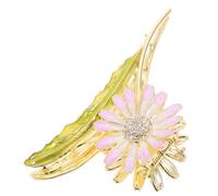 HEATSHAKING Daisy Flower Hair Claw Clip for Women Durable Jaw Clamp for Elegant Updos and Everyday Styles Easy to Use Hair Accessory