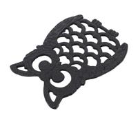 HEATSHAKING Decorative Cast Trivet Heat Resistant Pot Mat for Kitchen Counter Dining Table Vintage Style Anti-scald Pad for Hot Dishes Serving Easy to Clean