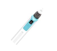 HEATSHAKING Electric Automatic Nasal Aspirator with 500mAh Battery and Dual Silicone Tips, Suitable for Newborn and Use, Strong Yet Gentle Suction for Nasal Cleaning