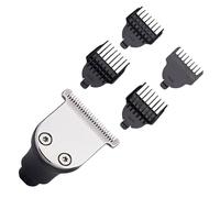 HEATSHAKING Electric Beard Clipper Replacement with Clipper Metal Accessory and 4pcs Combs that Does Not Hurt Skin Universal Suitable for Home and Professional Salon Use Suitable for Home and