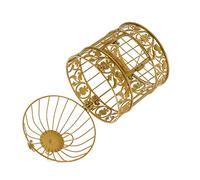HEATSHAKING European Style Birdcage Adornment DIY Iron Art Decor for Wedding Home Chic Birdcage Decoration Unique Centerpiece for Parties Living Spaces