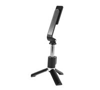 HEATSHAKING Extendable Selfie Stick Tripod with Stable Integrated Stand for Smartphones Portable Phone Holder for Live Streaming Video Recording Compatible with Multiple Brands and Models