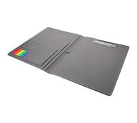 HEATSHAKING Folder and Stylish School Season Decor Pu Multi-function Organizer Portfolio Business with Multi-division Design, Practical for Office and Business Trip Use, Graduation Gifts