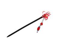 HEATSHAKING Glazed Flower Hairpin Pearl Hair Chopstick for Chinese Flower Pearl Hair Chopstick and Woman Headdress