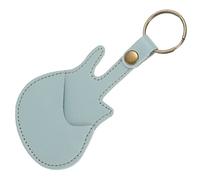 HEATSHAKING Guitar Storage Cover Holder Bag for Plectrums Portable Music Accessories Key Chain Multiple Compartments for Guitarists