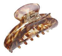 HEATSHAKING Hair Claw Clip Easy to Use Acetate Large Marble Pattern Hair Styling Tool Minimalist Design for Women and Teen Girls during Cooking or Washing Face