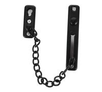 HEATSHAKING Heavy Duty Childproof Door Chain Lock Punch Theft Security Latch for Inside Doors Thick Stainless Steel Chain Easy Installation for Home and Hotel Safety