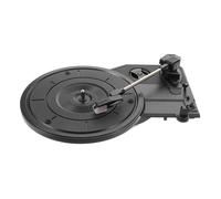 HEATSHAKING Large Retro Gramophone Record Player with Built In Speakers Turntable for Home Decor and Music Enthusiasts Low Noise Design Easy to Use and Vintage Style