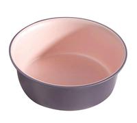 HEATSHAKING Large Two-Tone Plastic Wash Basin for Face Cleansing and Foot Soaking, Thickened Sturdy Foot Bath Tub in Pink and Purple, Multifunctional Washbasin for Home and Kitchen Use