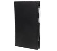 HEATSHAKING Leather Clipboard Folio with Notepad, Ballpoint Pen, and Divider Tabs for Creative Organisation, Pu Leather Material, for Office Supplies and College Needs