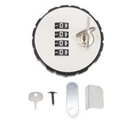 HEATSHAKING Locker Lock 4-Digit Combination Lock Zinc Alloy 20mm for Cabinet Storage Security