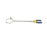 HEATSHAKING Long Crucible Tong for Melting and Casting Furnace Clamp Tool Graphite Crucible Holder Tool for Jewelry Refining and Smelting