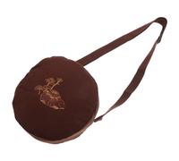 HEATSHAKING Meditation Sand Bowl Bag for Storage Container Monk Bag Zipper Closure for Practitioner Convenient Carry Pouch for Delicate Items for Travel and Daily Use