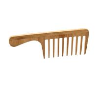 HEATSHAKING Men'S Hairdressing Tool Wide Tooth Styling Comb for Wet Hair Practical Barber Comb Suitable for Afro and Wavy Hair