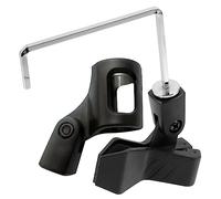 HEATSHAKING Metal Saxophone Microphone Clip Stand for Performance Reliable Mic Holder with Premium Craftsmanship Suitable for Schools Theaters Offices and Music Industry Professionals