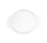 HEATSHAKING Microwave Accessories Glass Lid Steamer Splatter Cover for Plate Bowl Baking