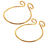 HEATSHAKING Monkey King Cosplay Headbands 2pcs 6mm Kids Hair Hoop Delicate Stage Performance Props for Party Photography and Children’s Costume Accessories