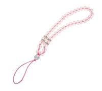 HEATSHAKING Multi-function Beaded Mobile Phone Charm Lanyard with Anti-skid Feature, Decorative Phone Chain Made of and Polyester, for Electronic Accessories and USB Flash Drives