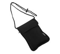 HEATSHAKING Multifunctional Storage Bag Neck Pouch Passport Holder RFID Blocking Travel Document Wallet for Men Women Holds Phone Documents and Cash