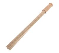 HEATSHAKING Muscle Massage Tool Bamboo Hammer for Neck Back Arms Portable Manual Tapping Therapy Device for Home Relaxation