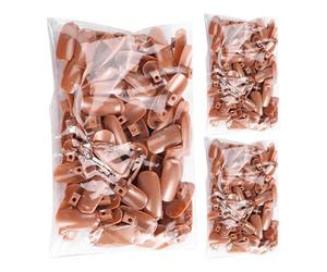 HEATSHAKING Nail Art Practice Fake Nails for Acrylic and Wrap Use Plastic 300pcs with Smooth Surface for Teaching and Home Use by Students and Salon Artists