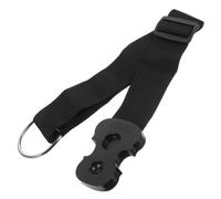 HEATSHAKING Plastic Steel Cello Endpin Stopper 23.58x2.55x0.59in Black Two Positioning Holes Sturdy Multi-purpose Metal Cello Anchor Rest for Outdoor Performance Use