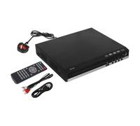 HEATSHAKING Portable High Resolution Dvd Player for Home Compact Design Multi Format Compatibility User Friendly Setup for Family Entertainment Includes Charger for Portable Use