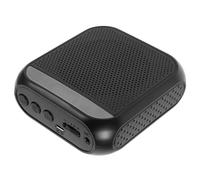 HEATSHAKING Portable Mini Voice Amplifier for Teachers with Microphone High Volume Output and Clear Sound Transmission Compact Speaker System for Classroom Teaching and Speaking Black