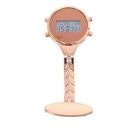 HEATSHAKING Portable Nurse Digital Pocket Watch Electronic Timepiece Alloy Case Dust-Free for Paramedics and Nurses