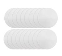 HEATSHAKING Qualitative Filter Paper Discs 9cm Medium Speed round Lab Filter Paper 100 Sheets for Chemical Experiments and Oil Testing