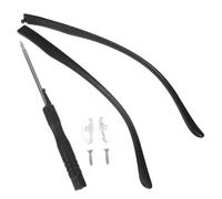 HEATSHAKING Replacement Arms for Glasses Black Tr90 Spectacle Leg Grips Universal Design and Easy to Install Glasses Replacement Temple for Eyeglasses Care