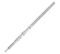 HEATSHAKING Replacement Watch Winding Stem for Lightweight and Easy to Use Nh35 Nh36, Steel Material, Silver Colour Mechanical Watch Movement Professional Use Movement Parts