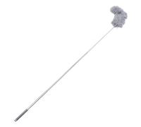 HEATSHAKING Roof Brush and Gutter Cleaning Tool 5 Meter Telescopic Foldable Pole with Detachable Bending Angle for Effective Dust and Debris Removal in Outdoor Spaces