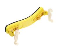 HEATSHAKING Rubber Violin Shoulder Pad with Comfortable Design and Pressure Reduction, Practical and Portable Violin Shoulder Rest Suitable for Practice and Performance Random Color