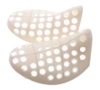 HEATSHAKING Shoe Crease Reducer 2pcs White Plastic Inserts for Sneakers and Shoes with Perforation for Storage and Shape Retaining Suitable for Men and