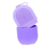 HEATSHAKING Silicone Face Ice Roller Mold for Facial Massage, Skin Soothing Beauty Tool, Purple Ice Cube Roller Suitable for Face Icing and Refreshing Skincare in Home Use