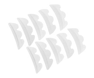 HEATSHAKING Silicone Lash Lift Pads Without Deforming Or Breaking 10 Pairs Eyelash Perming Tool Soft Sturdy Material that Fixes Eyelashes for Professional Salon Use