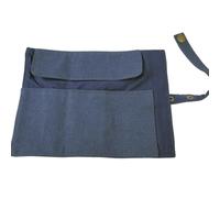 HEATSHAKING Smart Watch Strap Storage Pouch Blue Portable Watche Band Bag Compact Organizer for Travel and Daily Use