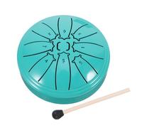 HEATSHAKING Steel Rain Drum Musical Instrument for Outdoor Garden for Beginners and Professionals Versatile Chime for Meditation Relaxation and Joyful Play